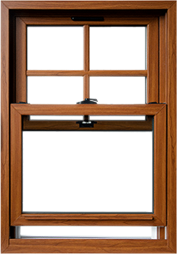Double hung replacement window in Philadelphia.